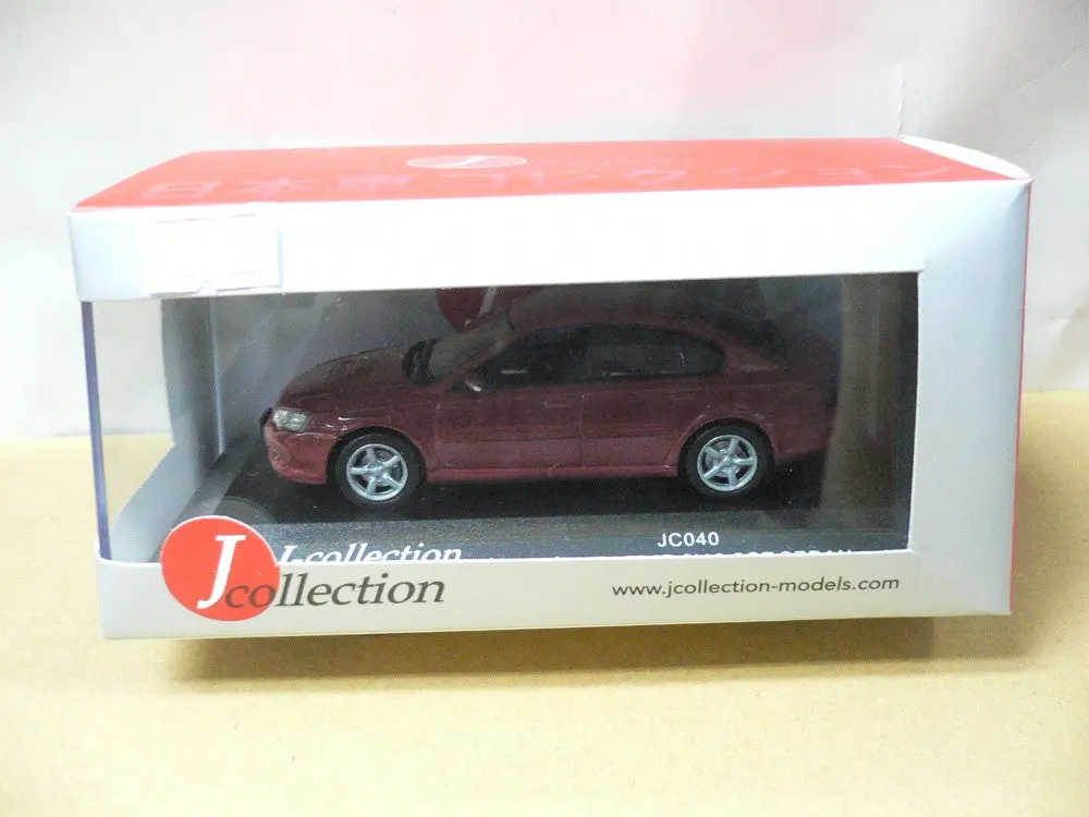 Jcollection 1/43 Subaru Legacy 3.5Gt Sedan Red (Jc040) (Piu50) 1