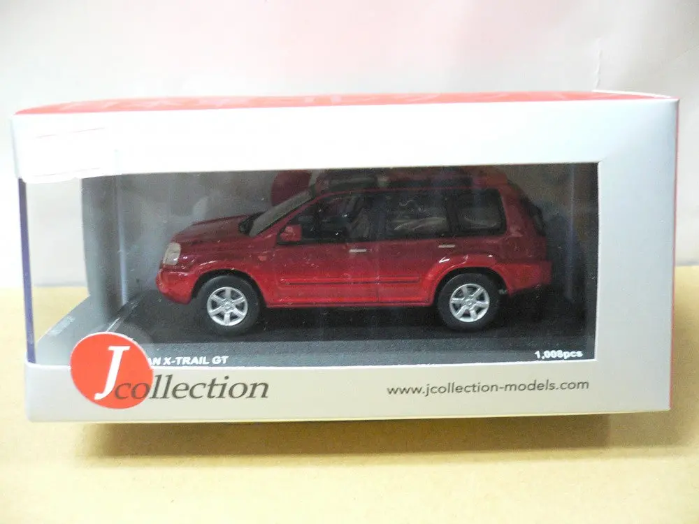 Jcollection 1/43 Nissan X-Trail Gt 2005 Burning Red (Jc19073br) (Piu50) 1