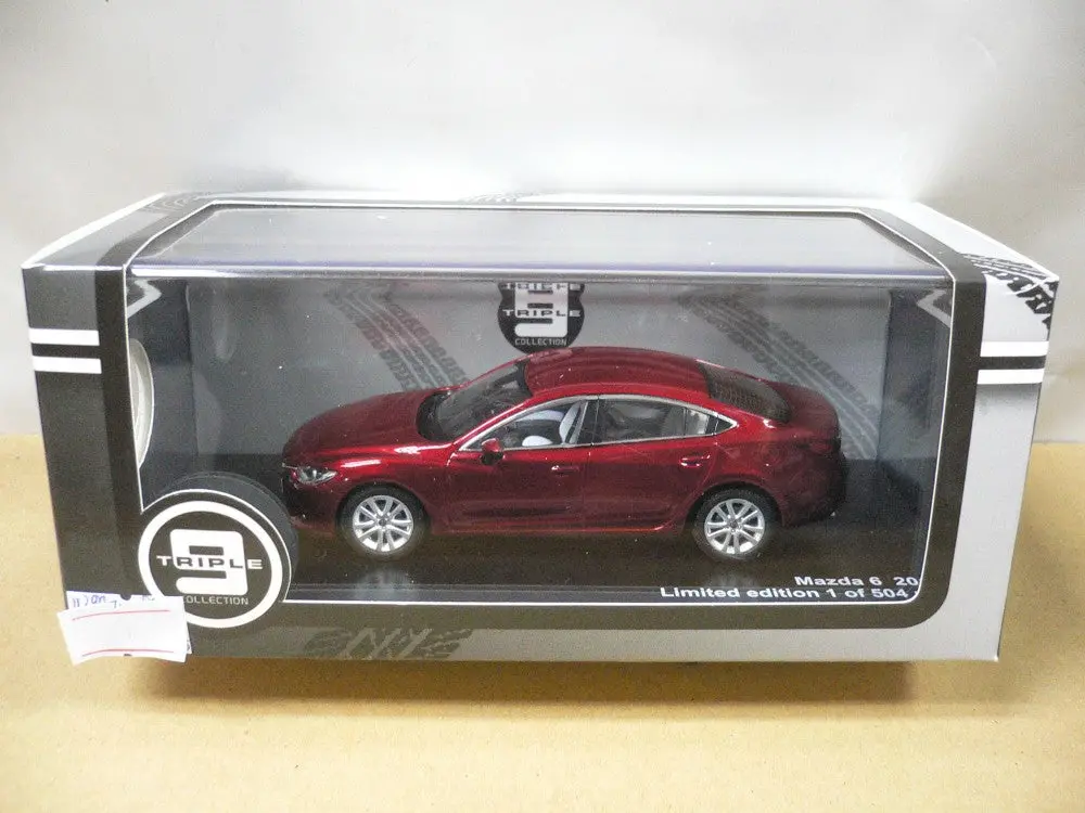 Triple 9 1/43 Mazda 6 2013 Red (70342) (Piu175店) 1