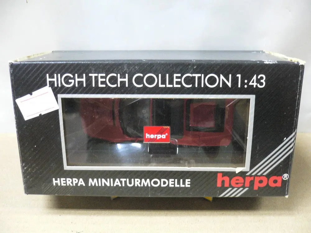 Herpa 1/43 Ferrari Testarossa Cabrio Red (C450-2015-36) 1