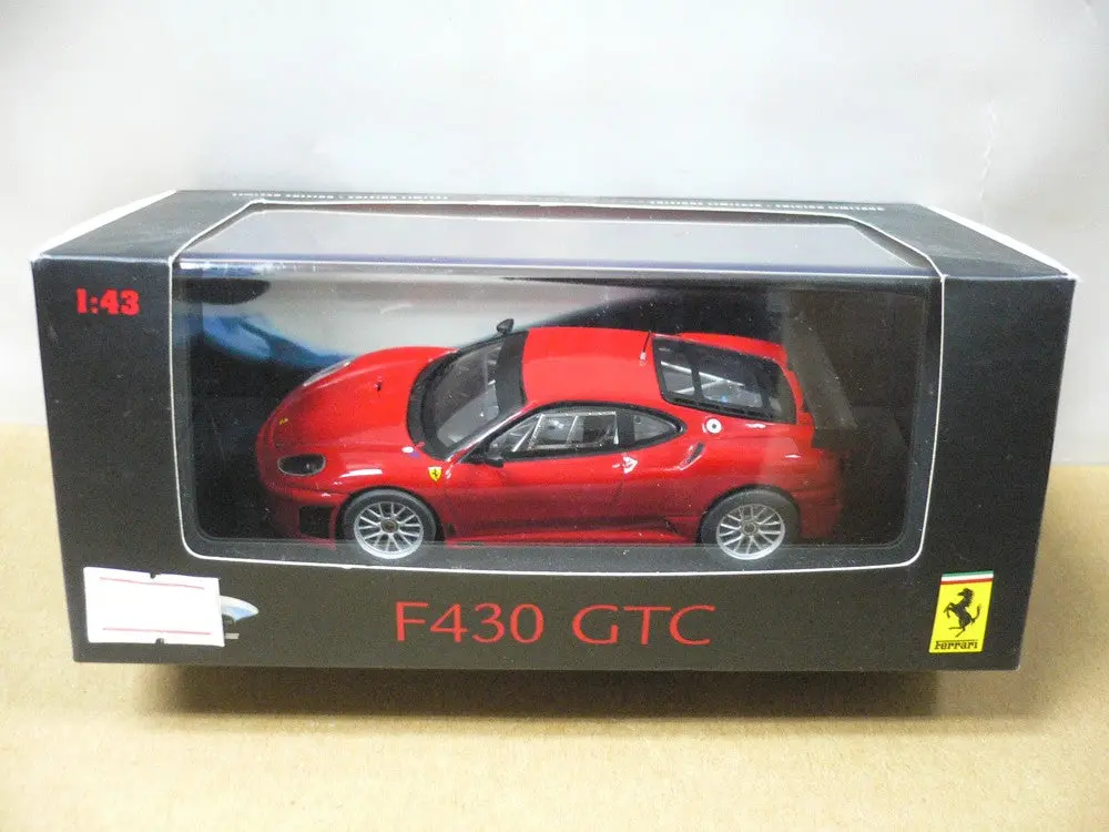 Hotwheels 1/43 Ferrari F430 Gtc Red (78969) (Buy) 1