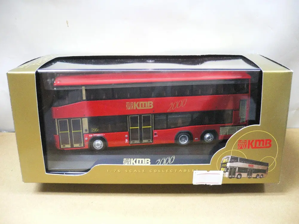 Drumwell 1/76 The Kowloon Motor Bus Kmb Bus 2000 296C Centroliner Millennium Factory Prototype Sample Dw10101 九巴 超時代巴士 紅色 (官倉) 1