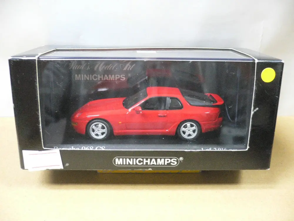 Minichamps 1/43 Porsche 968 Cs 1993 Red (400 062321) (05019) (Piu126) 1