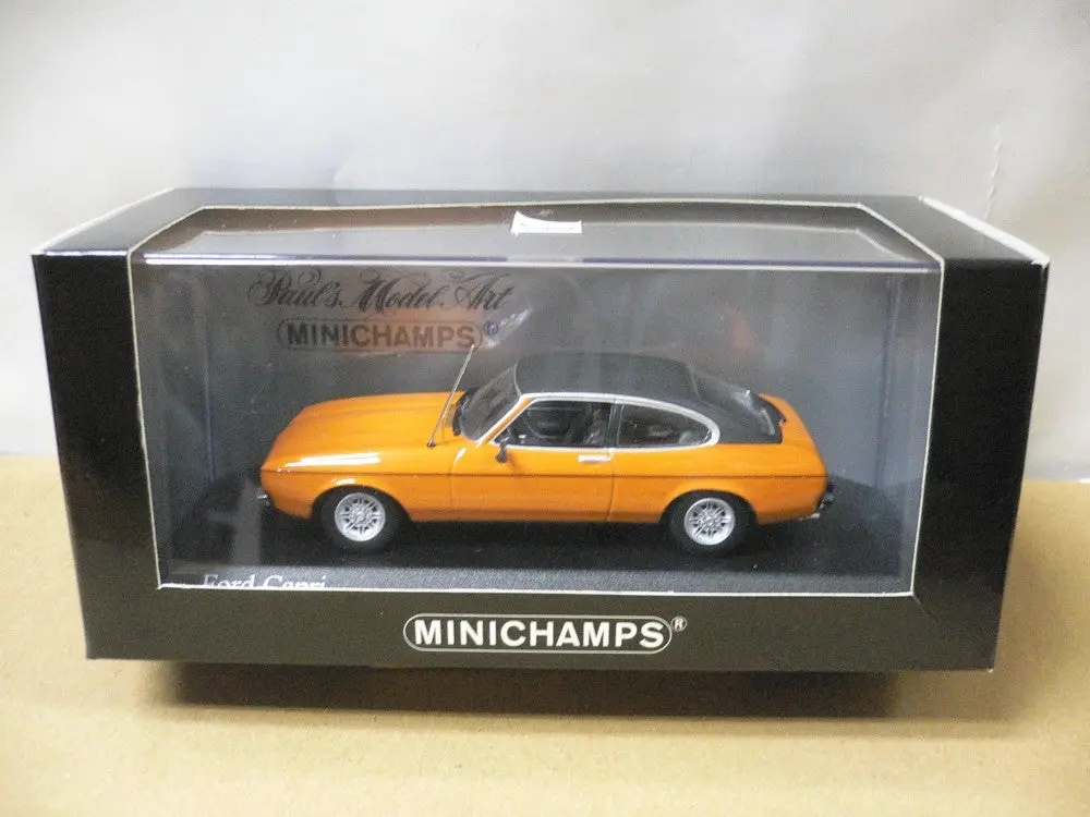 Minichamps 1/43 Ford Capri Ii 1974-77 Orange (400 081201) (04254) (Piu126) 1