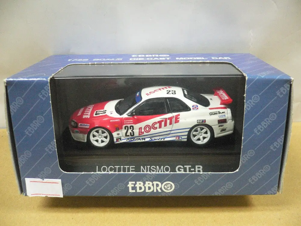 Ebbro 1/43 Nissan Loctite Nismo Gt-R #23 (43073) 1