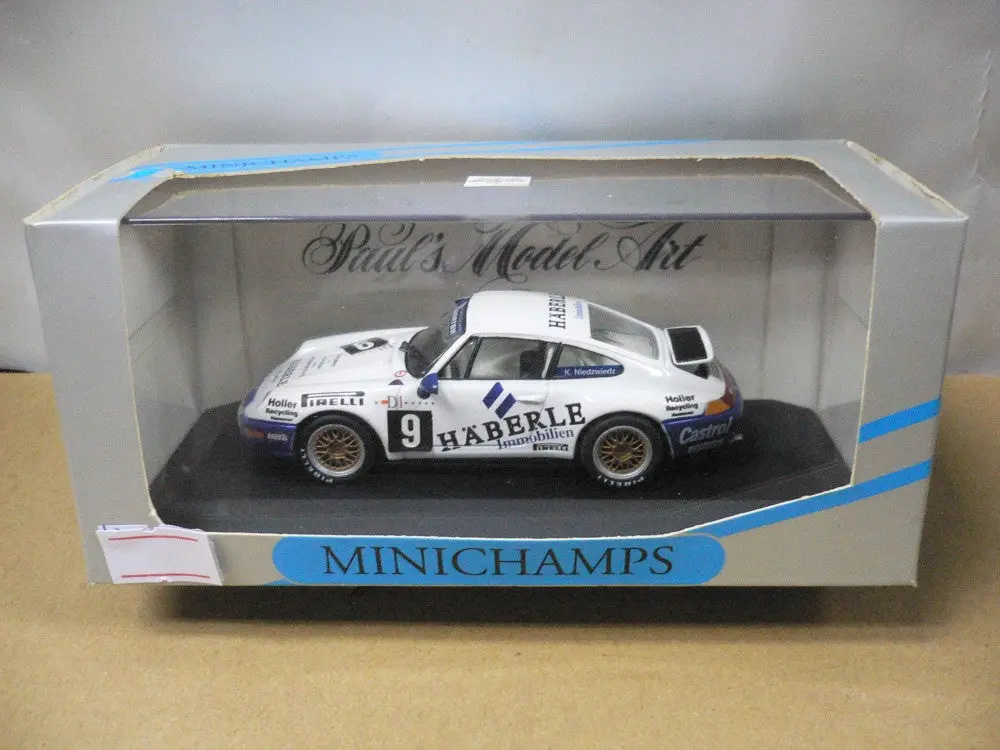 Minichamps 1/43 Porsche 993 Adac Gt Cup 1994 K.Niedzwiedz #9 (430 946109) (01065) (Wkg) 1