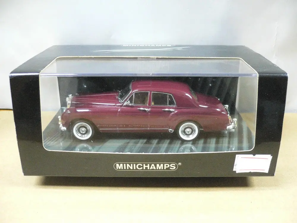 Minichamps 1/43 Bentley S1 Continenal Flying Spur 1955 Red (436 139550) (07020) (Tkw) 1