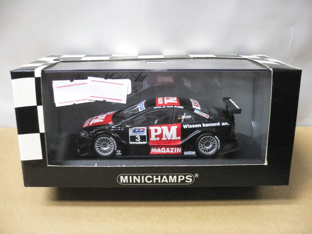 Minichamps 1/43 Opel V8 Coupe Dtm 2000 Team Holzer U.Alzen #3 (430 004803) (03438) 1