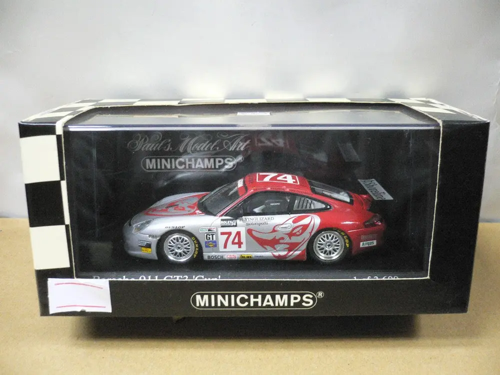 Minichamps 1/43 Porsche 911 Gt3 24H Daytona 2004 Rockenfeller Neiman Cunningham Pechnik Van Overbeek #74 (400 046274) (05906) 1