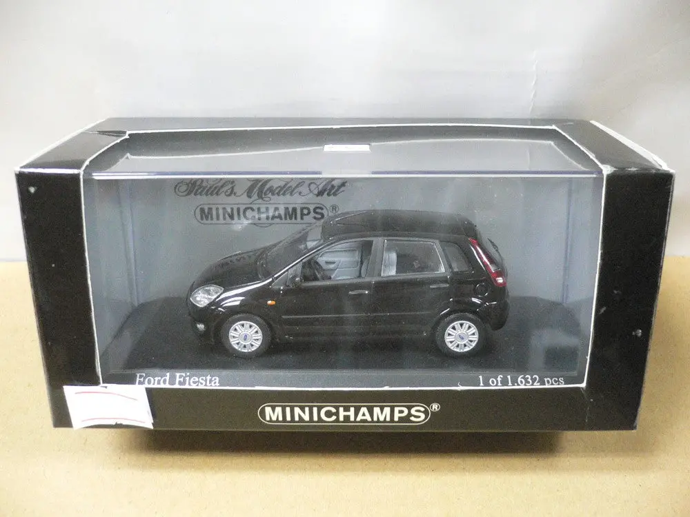 Minichamps 1/43 Ford Fiesta 2001 Black (400 081100) (04118) (Piu120) 1