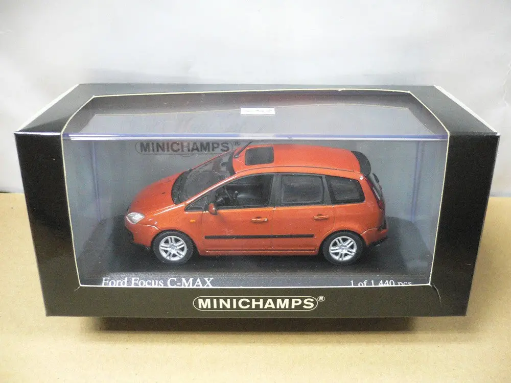 Minichamps 1/43 Ford Focus C-Max 2003 Orange Metallic (400 083000) (05238) (Piu150) 1