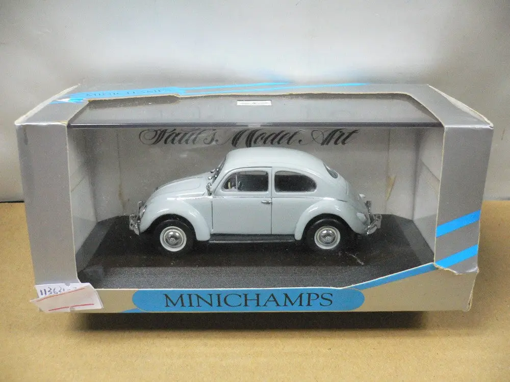 Minichamps 1/43 Vw Kafer Ovalfenster 1953-1957 Grau (430 052101) (00479) (Buy) 1