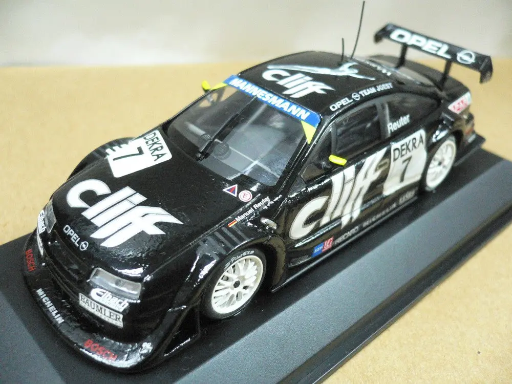 Minichamps 1/43 Opel Calibra V6 4X4 Dtm 1996 Team Joest M.Reuter #7 (430 964307) (01958) (Wkg) 2