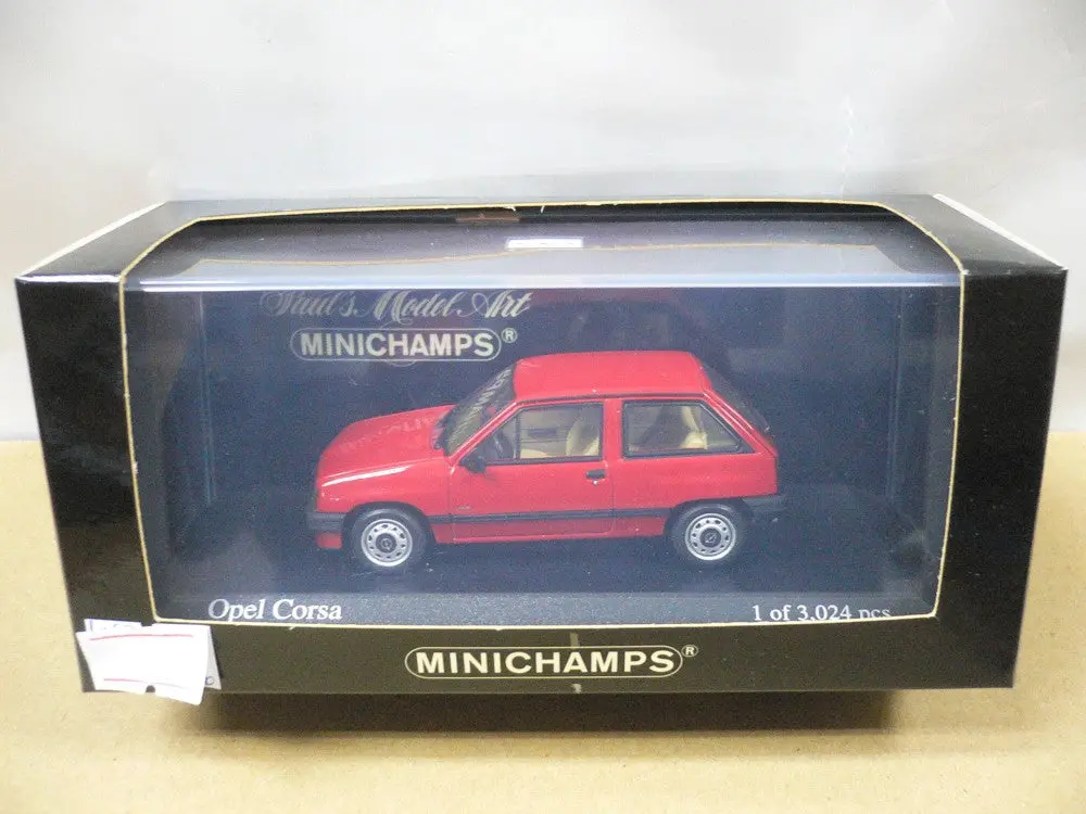 Minichamps 1/43 Opel Corsa 1983 Red (400 045000) (06289) (Piu96) 1