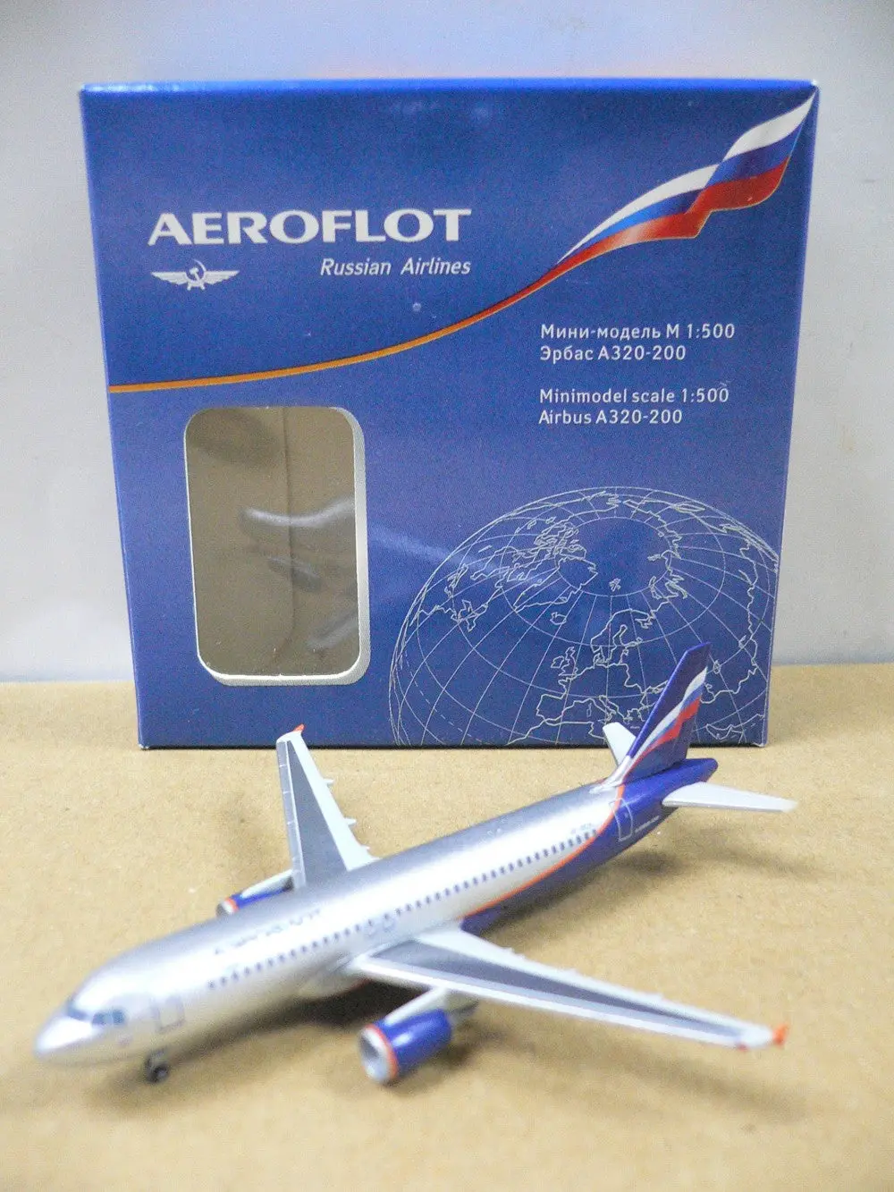 Aeroflot 1/500 Russian Airlines Airbus A320-200 Vp-Bdk (502191) (Pa0) 1