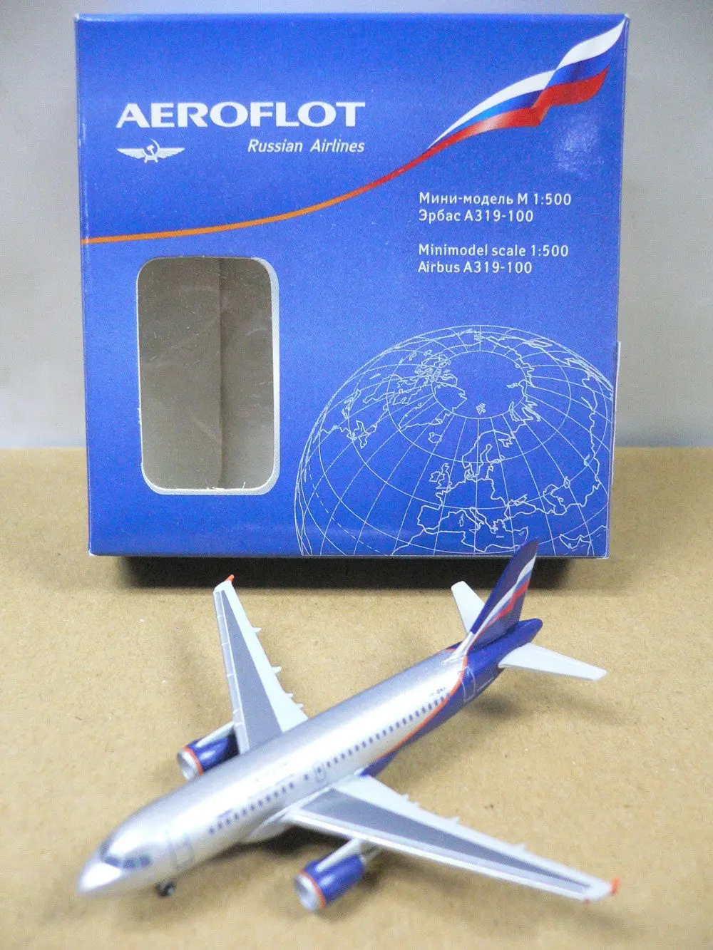 Aeroflot 1/500 Russian Airlines Airbus A319-100 Vp-Bwa (509091) (Pa0) 1