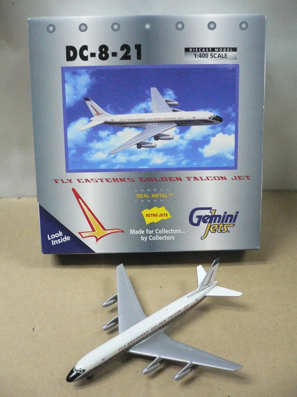 Gemini Jets 1/400 Eastern Air Lines Dc-8-21 N8602 (Gjeal082) (70082) (Piu50) 1