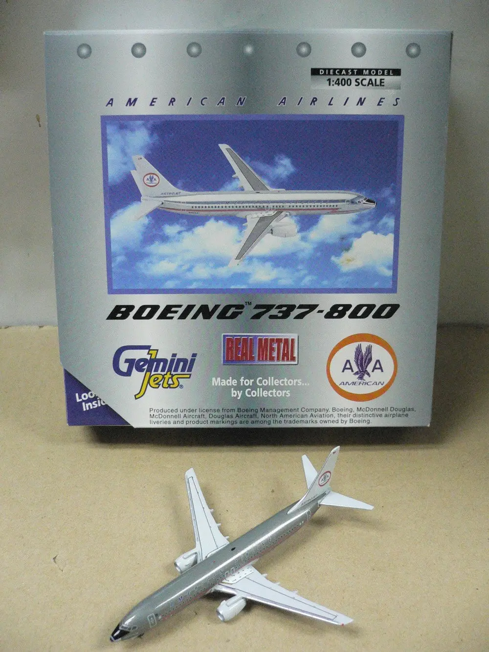 Gemini Jets 1/400 American Airlines Boeing 737-800 N951aa (Gjaal123) (70123) (Piu10) 1