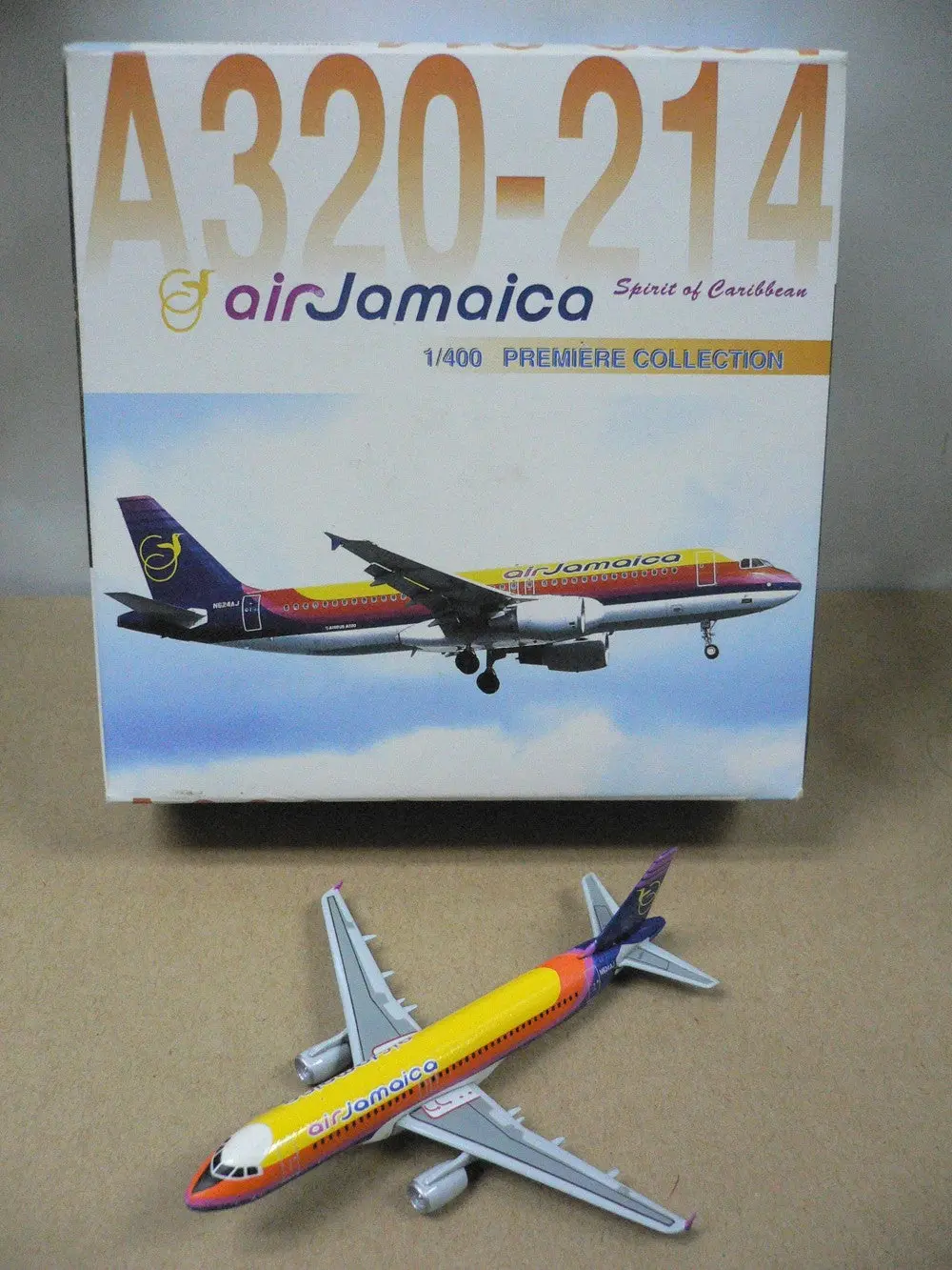 Dragon Wings 1/400 Air Jamaica Airbus A320-214 N624aj (55089) (Wkg) 1