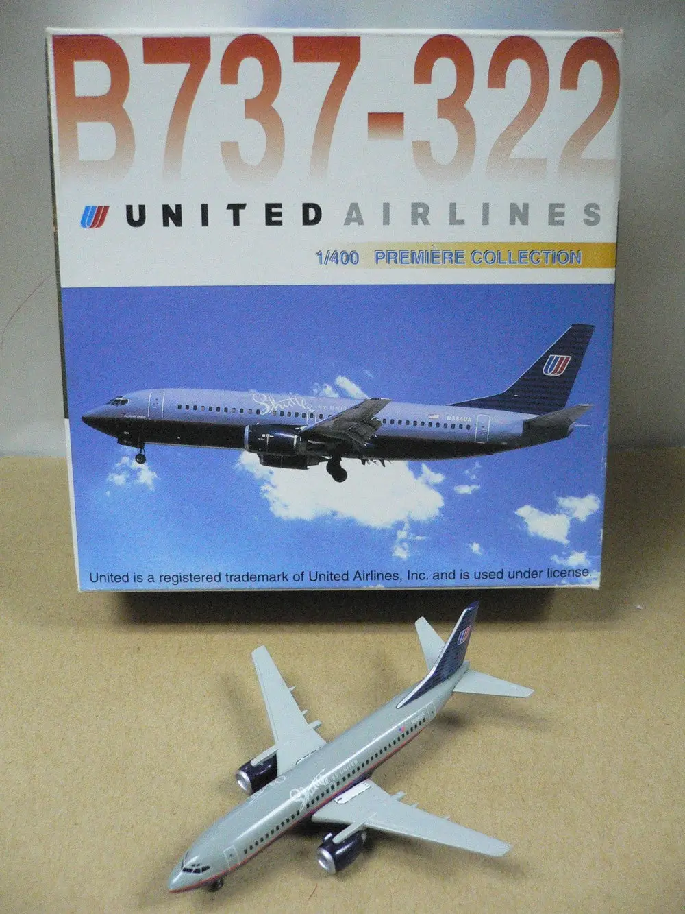 Dragon Wings 1/400 United Airlines B737-322 N384ua (55094) (Wkg) 1