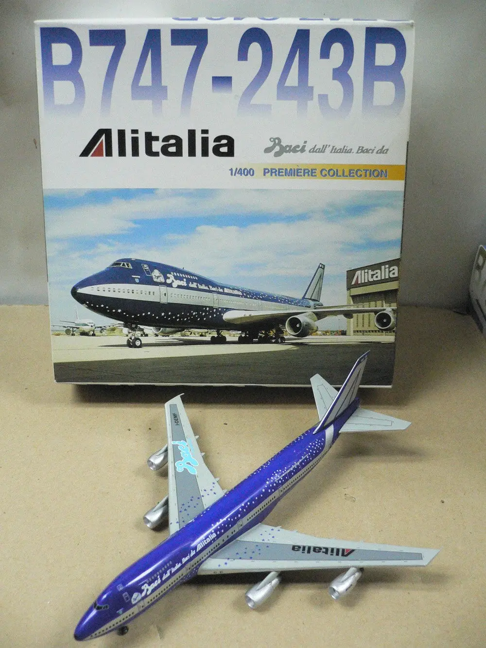 Dragon Wings 1/400 Alitalia B747-243B I-Demf (55082) (Wkg) 1