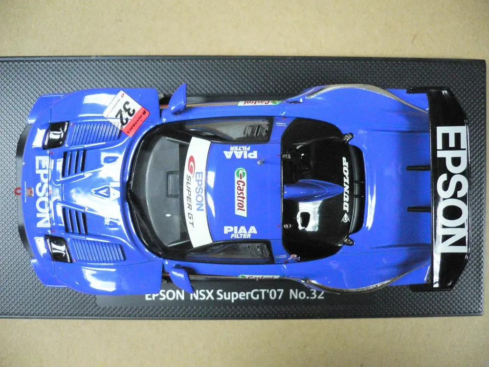 Ebbro 1/43 Honda Epson Nsx Super Gt500 Blue White #32 (43919) (Piu93) 2