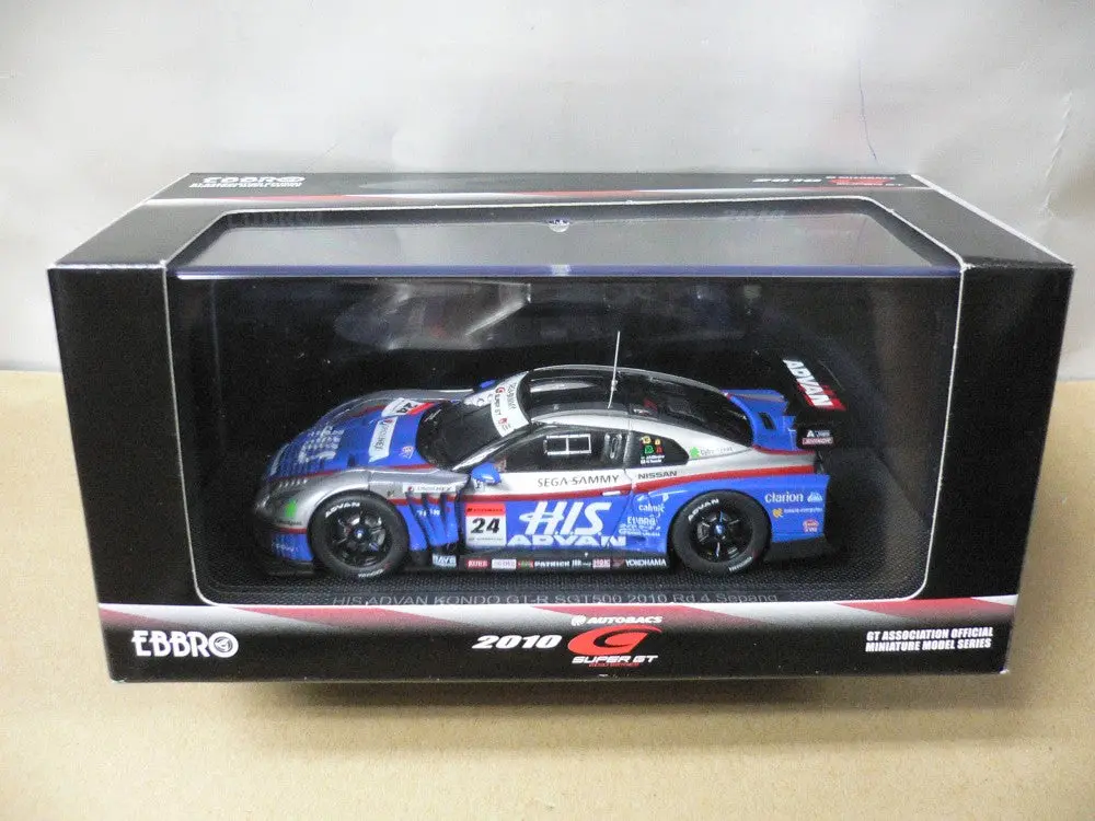 Ebbro 1/43 Nissan Skyline Gt-R Super Gt500 His Advan Kondo Rd.4 Sepnag #24 (44428) (Piu122) 1