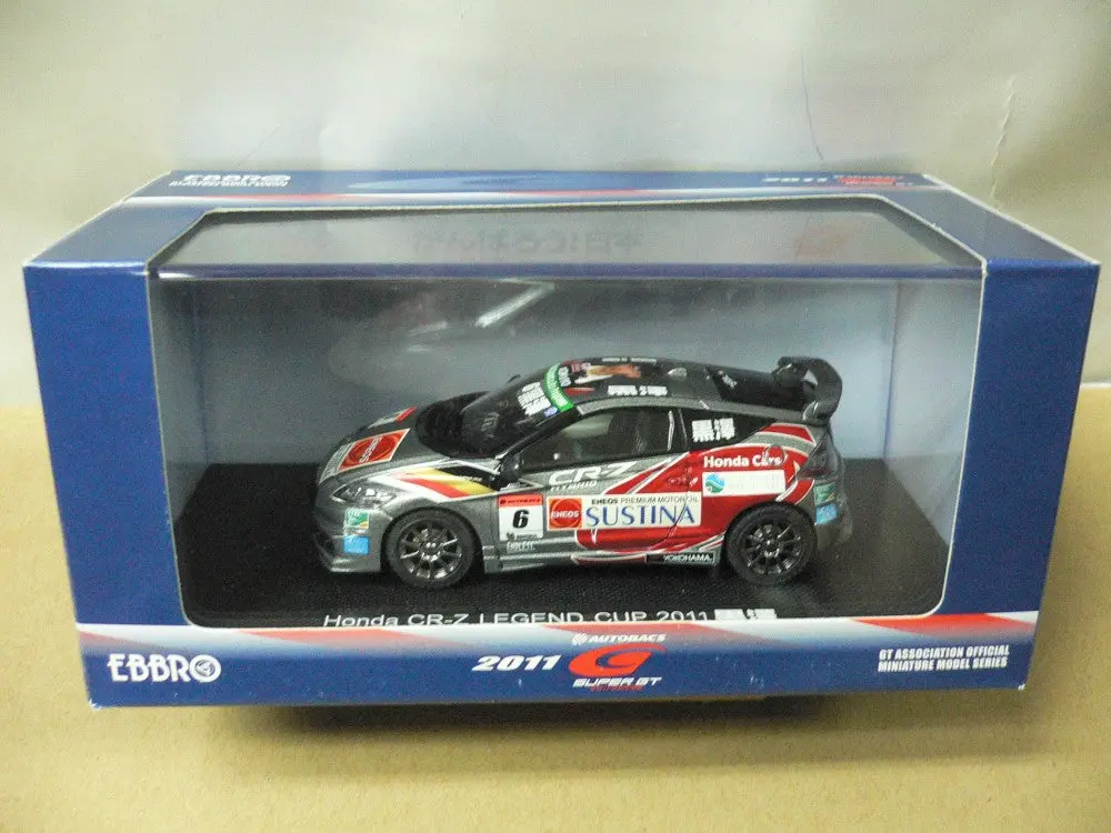 Ebbro 1/43 Honda Cr-Z Legend Cup 2011 #6 (44798) (Piu107) 1