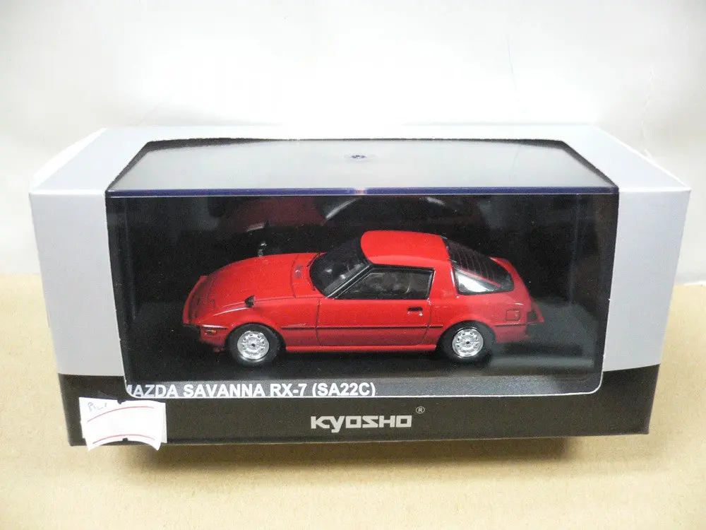 Kyosho 1/43 Mazda Savanna Rx-7 Sa22c Red (03281R) (24856) (Piu/P65-60) 1