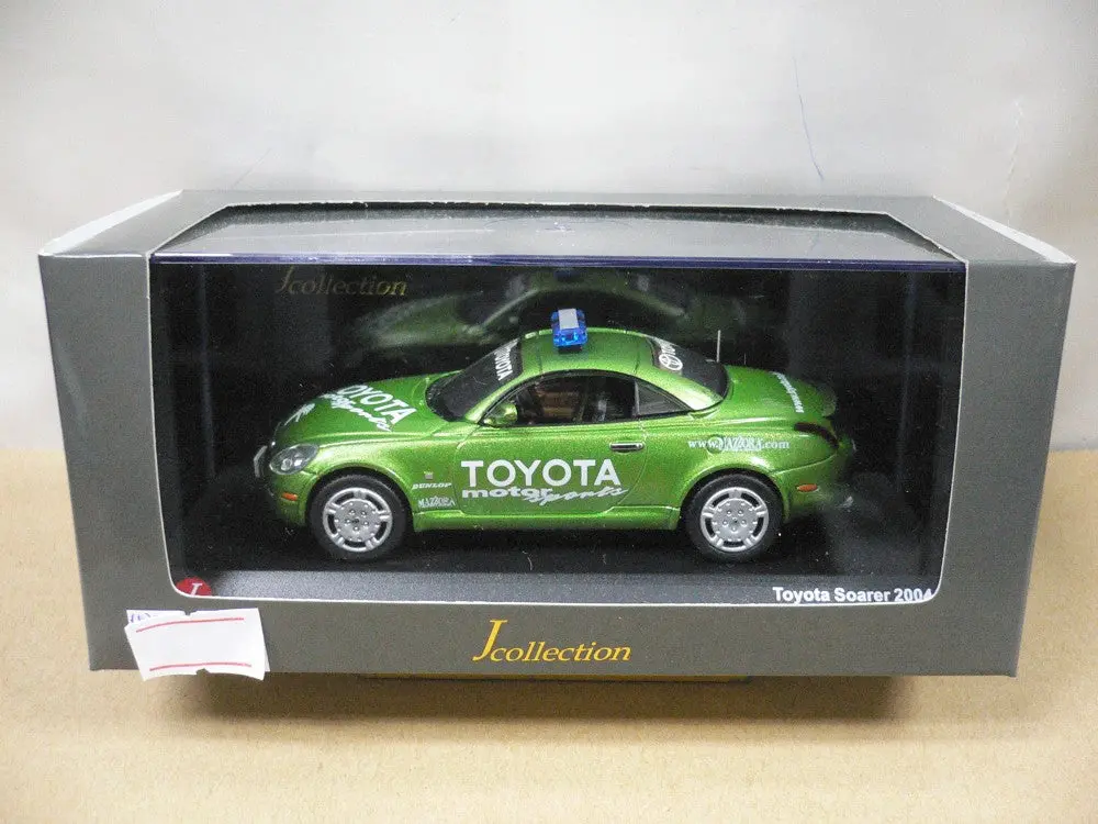 Kyosho Jcollection 1/43 Toyota Soarer 2004 Toyota Motors Sport Pace Car Green (Jc14001pc) (10369) (Piu117) 1