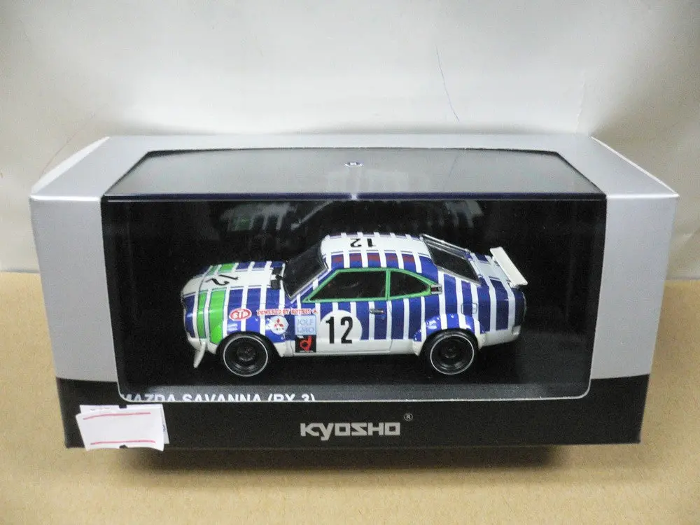 Kyosho 1/43 Mazda Savanna Rx-3 1971 #12 (03191A) (17819) (Piu/P85-70) 1