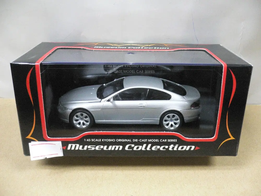 Kyosho 1/43 Bmw 645Ci Coupe Silver (03511S) (05870) (Piu110) 1