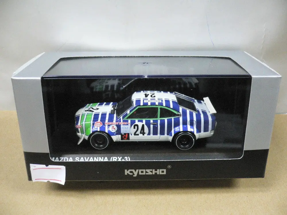 Kyosho 1/43 Mazda Savanna Rx-3 #24 (03191C) (24855) (Piu/P85-70) 1
