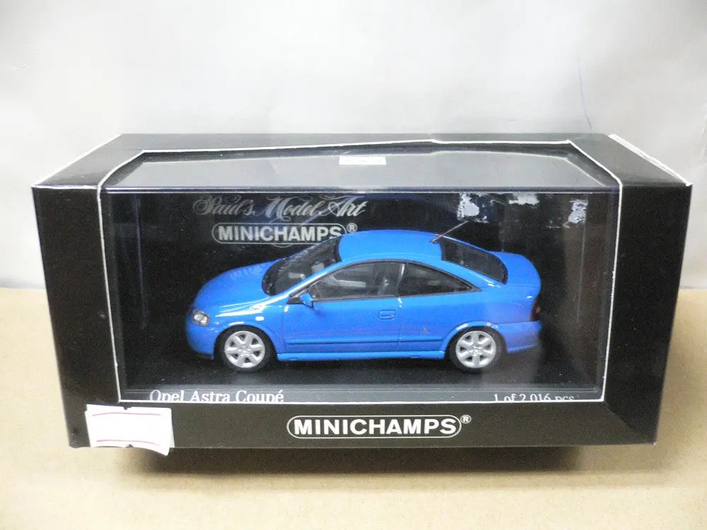 Minichamps 1/43 Opel Astra Coupe Blue (430 049120) (03309) (Piu113) 1