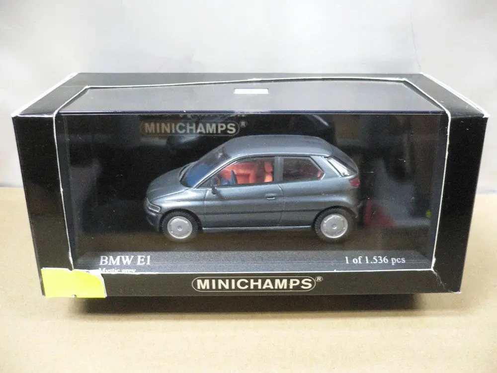 Minichamps 1/43 Bmw E1 1993 Mystic Grey Metallic (430 023006) (03921) (Piu130) 1