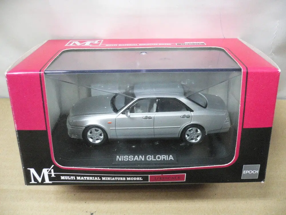 M4 Mtech 1/43 Nissan Gloria Silver (M4-11-C) (47830) (Piu) 1