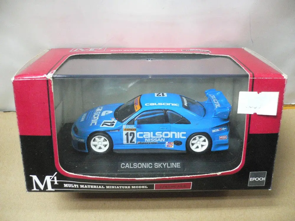 M4 Mtech 1/43 Nissan Calsonic Skyline #12 (M4-02-B) (46620) (Piu) 1