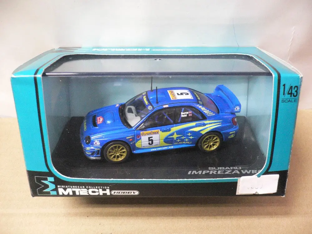 Mtech 1/43 Subaru Impreza Wrc #5 (H-04-A) (48700) (Piu) 1