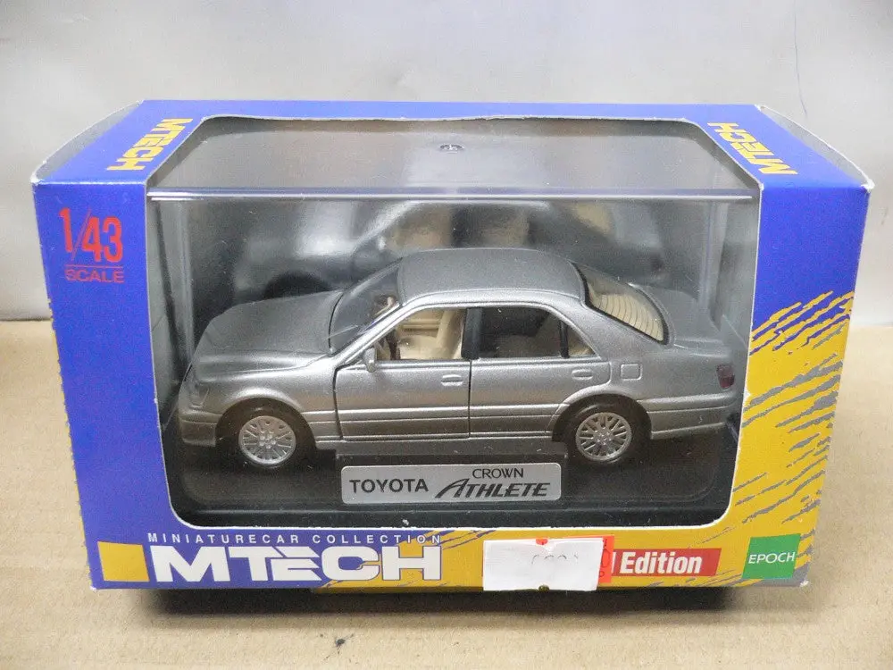 Mtech 1/43 Toyota Crown Athlete Silver (47610) (Piu) 1