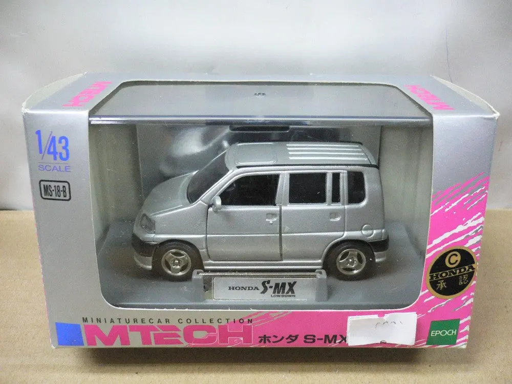 Mtech 1/43 Honda S-Mx Lowdown Silver (M-18-B) (45650) (Piu) 1
