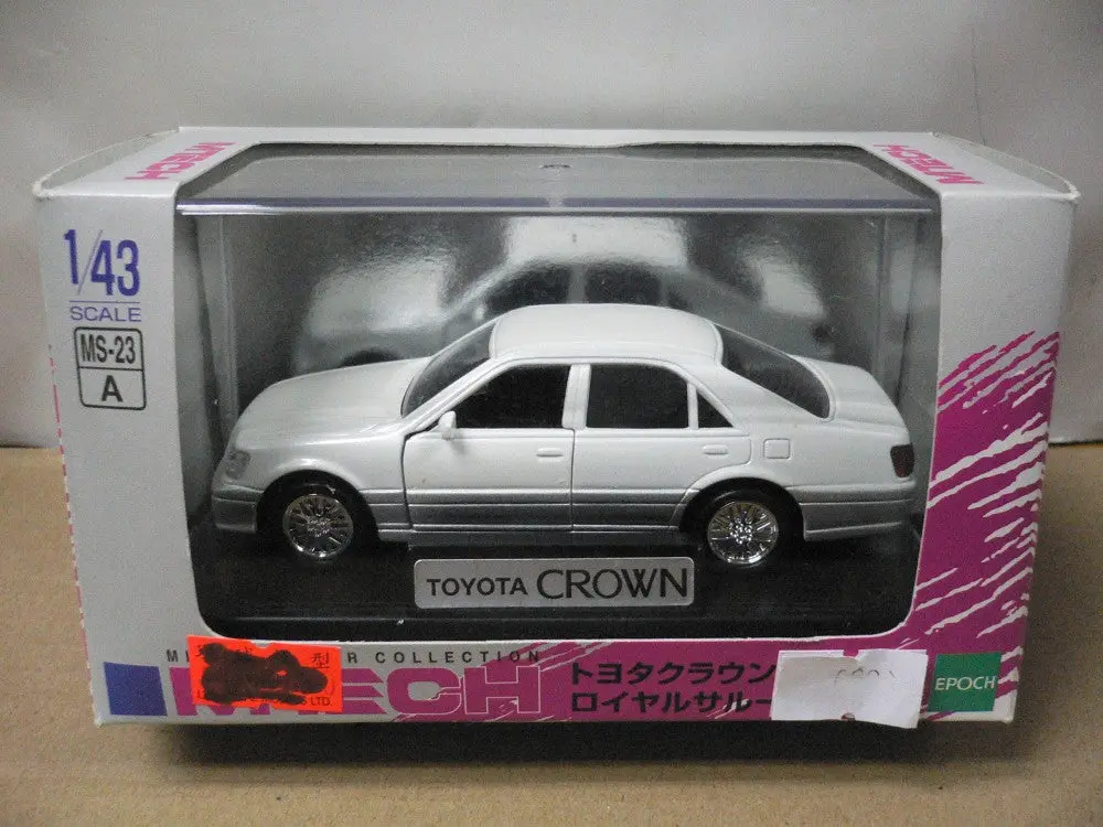 Mtech 1/43 Toyota Crown Royal Saloon White (Ms-23-A) (47230) (Piu) 1