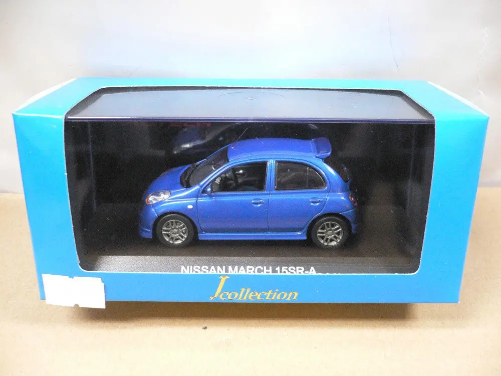 Kyosho Jcollection 1/43 Nissan March 15Sr-A Blue (Jc18012so) (10530) (Piu/P88-65) 1
