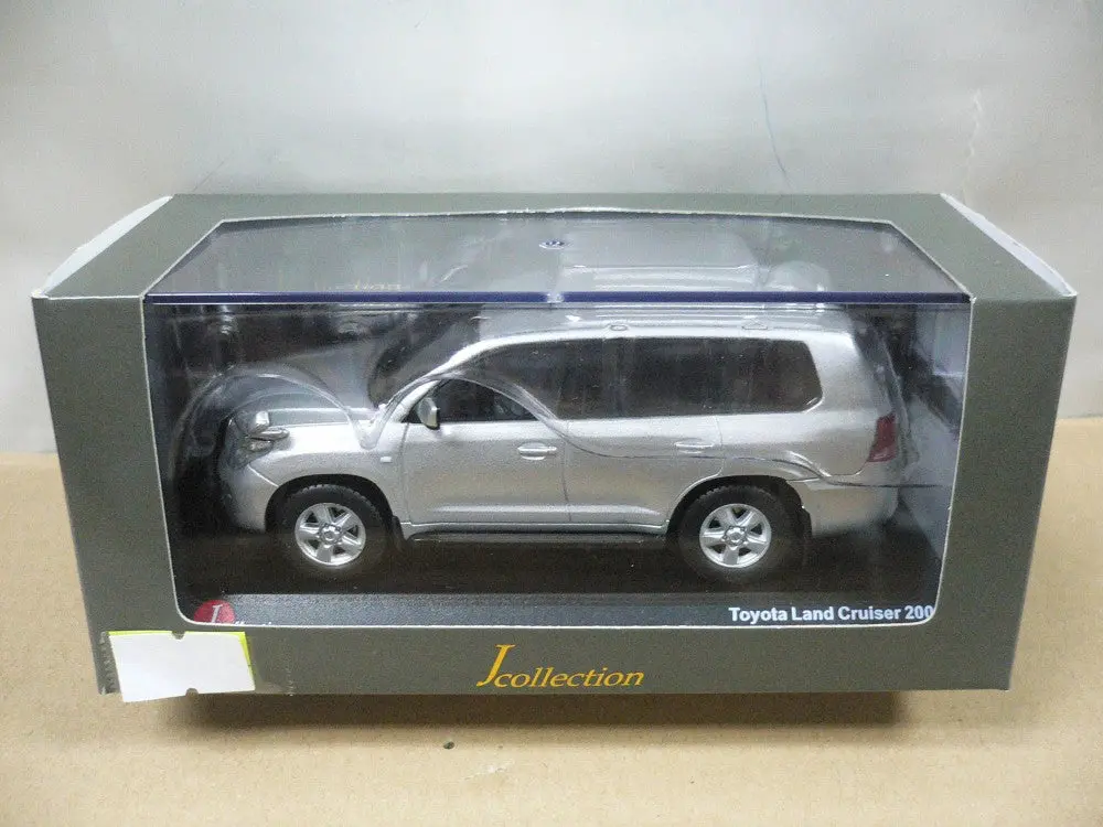 Kyosho Jcollection 1/43 Toyota Land Cruiser 200 Silver Metallic (Jcp69005sl) (10630) (Piu/P94-70) 1