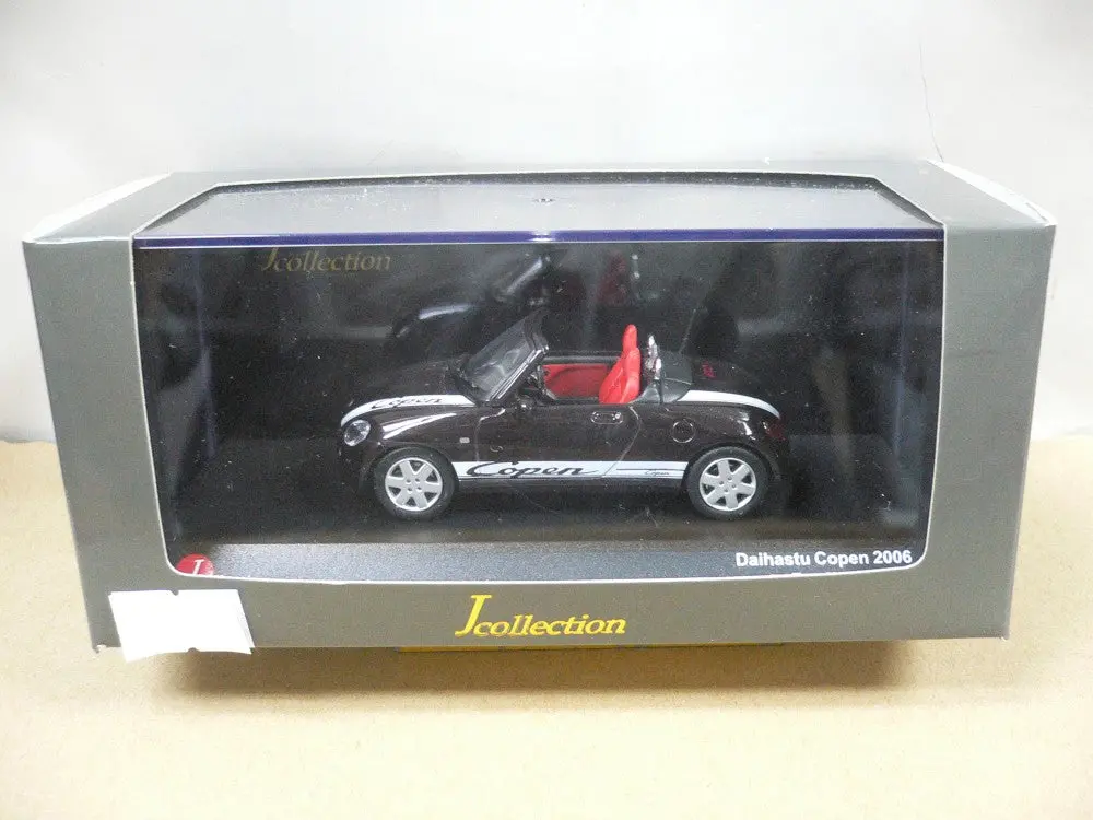 Kyosho Jcollection 1/43 Daihatsu Copen 2006 Purple With White Stripe (Jc30082pp) (10457) (Piu/P74-80) 1