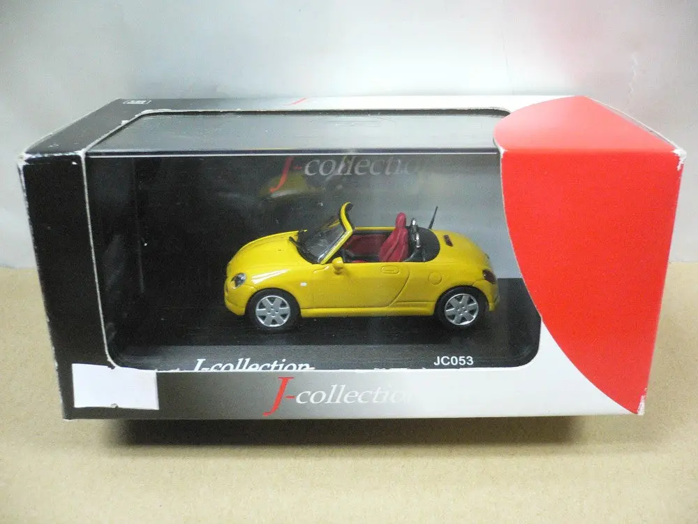 Jcollection 1/43 Daihatsu Copen Yellow (Jc053) (20053) (Piu/P74-80) 1