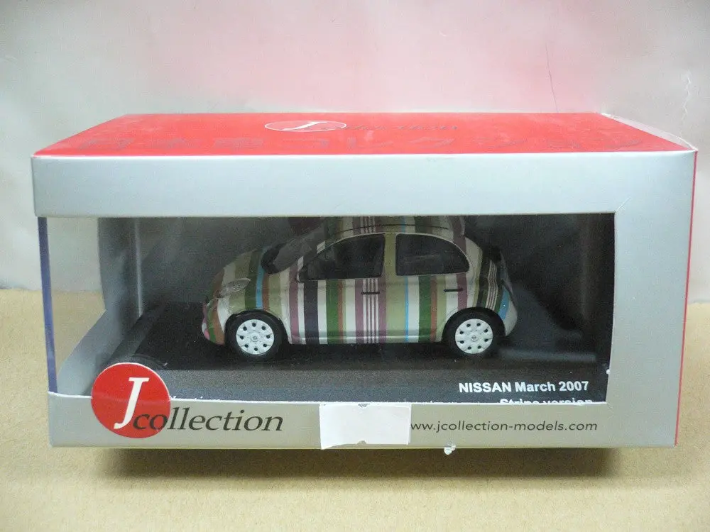 Jcollection 1/43 Nissan March Stripe Version Stripe (Jc211) (20240) (Piu/P88-65) 1