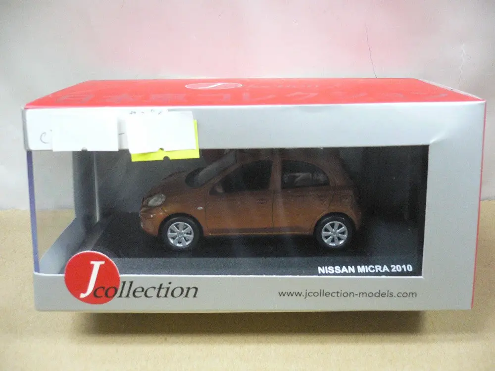 Jcollection 1/43 Nissan Micra 2010 Orange (Jc200) (20215) (C788-180-150) 1