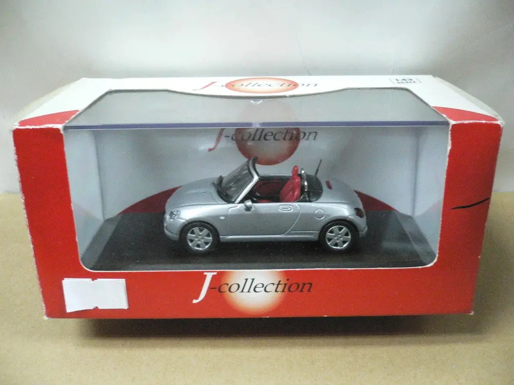 Jcollection 1/43 Daihatsu Copen Silver (Jc30087s) (10095) (Piu/P74-80) 1