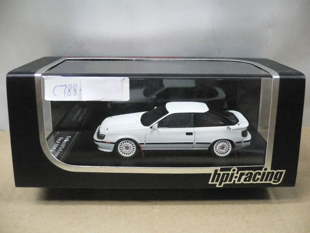 Hpi 1/43 Toyota Celica Gt-Four Plain Color Model White (08132) (C788-37-360) 1