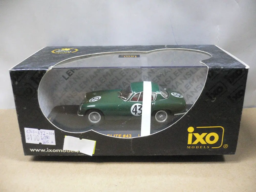 Ixo 1/43 Lotus Elite Le Mans 1960 G.Baillie M.Parkes #43 (Lcm072) (30633) (C703-69I-120) 1
